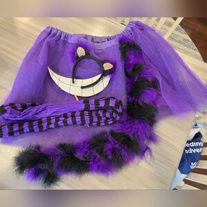 Purple and Black Halloween Costume Set